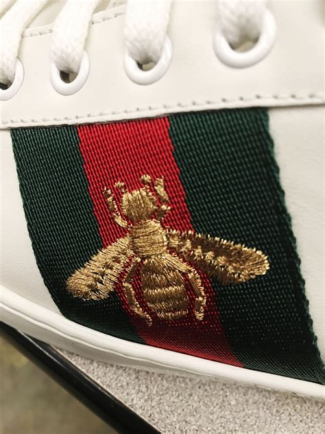 gucci bee sneakers singapore|Gucci bee platform sneakers.